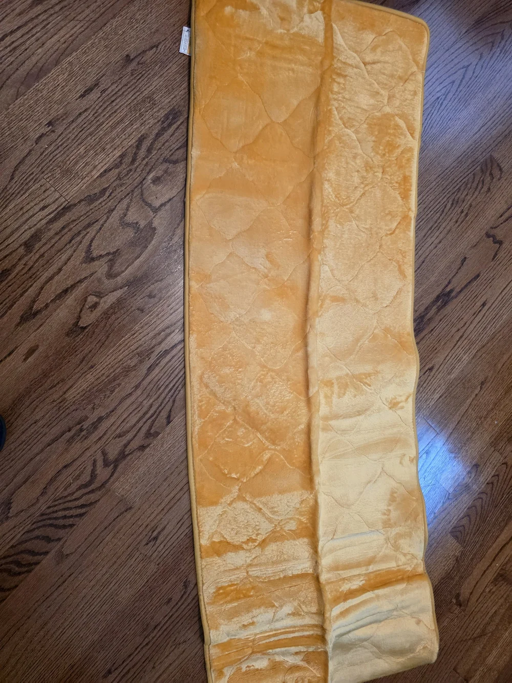 Bath Mat Rug in Golden Yellow